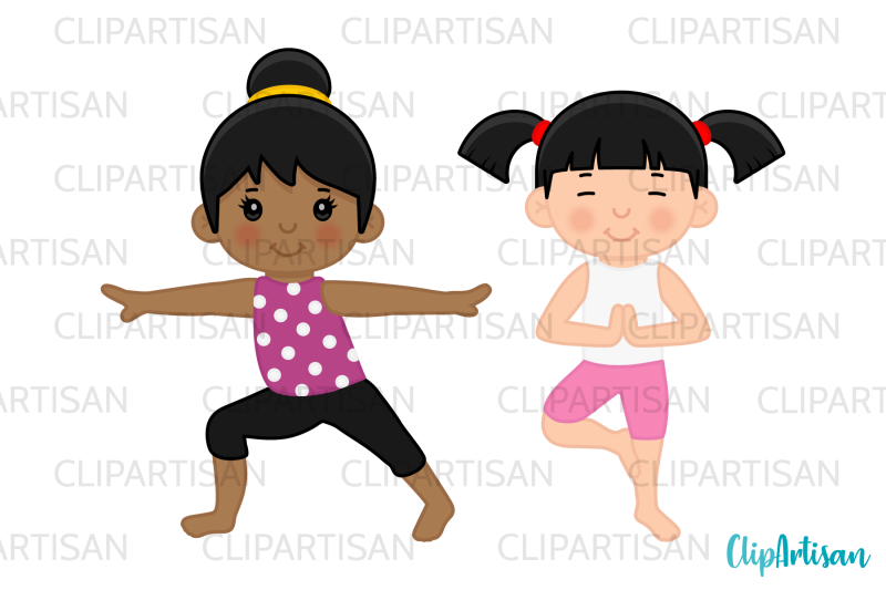 yoga-clip-art-yoga-poses-girls-yoga-kids-meditation