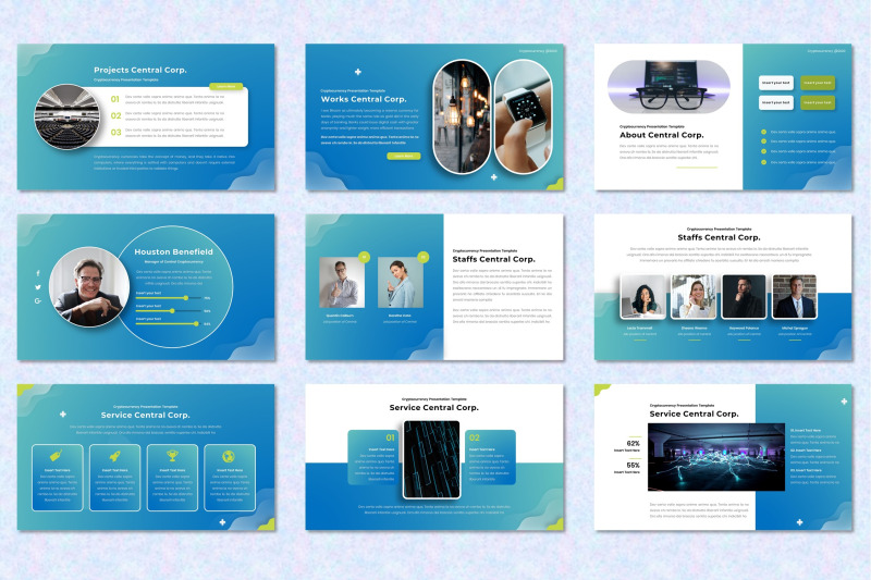 central-cryptocurrency-googleslide-templates