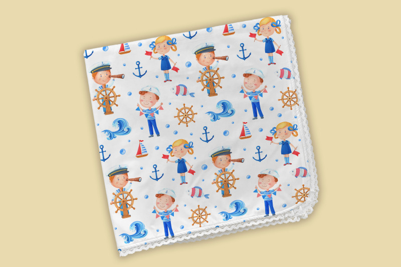 little-sailor-seamless-pattern