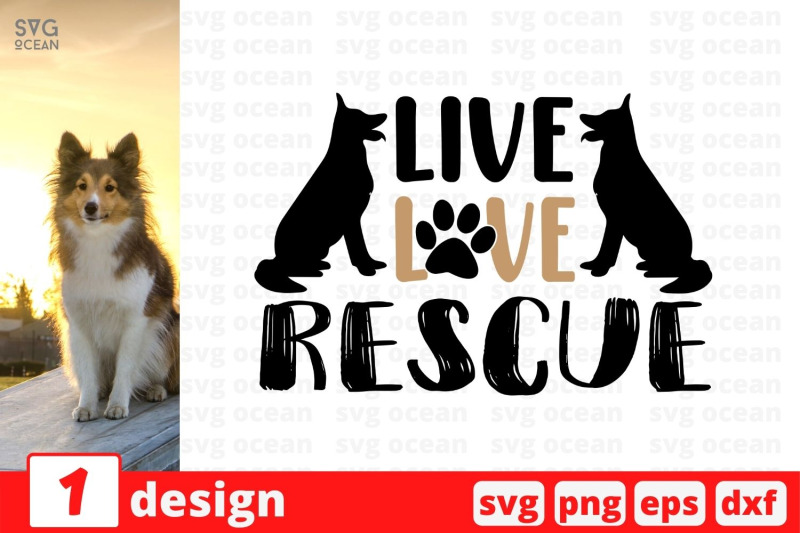 live-love-rescue-svg-cut-file