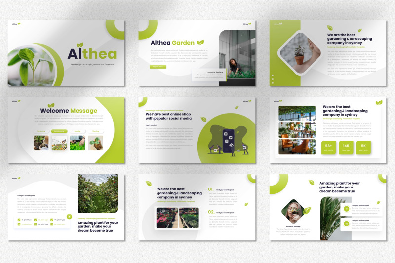 althea-gardening-googleslide-templates