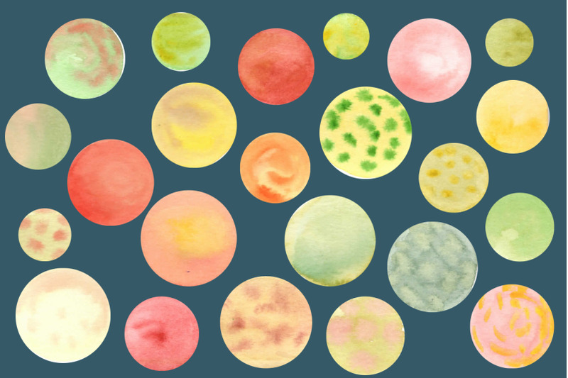 watercolor-dots-circle-clipart-abstract-splashes-clip-art