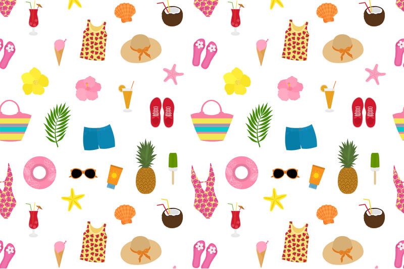 summer-pattern-travel-pattern-tourism-pattern-summer-svg