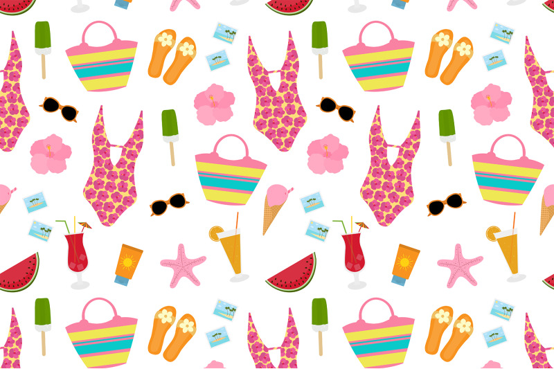 summer-pattern-travel-pattern-tourism-pattern-summer-svg