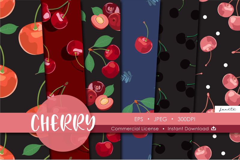 cherry-seamless-pattern-fruit-background