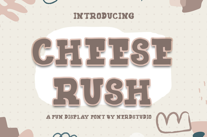 cheese-rush-display-font