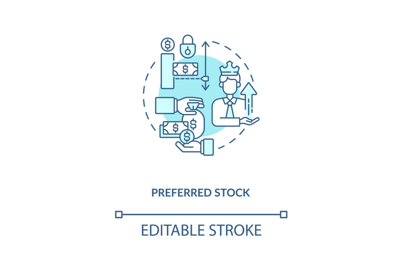 preferred-stock-concept-icon