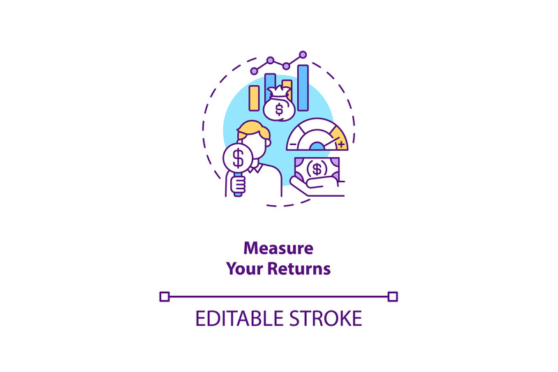 measuring-returns-concept-icon