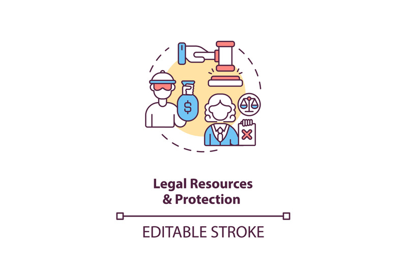 legal-resources-and-protection-concept-icon