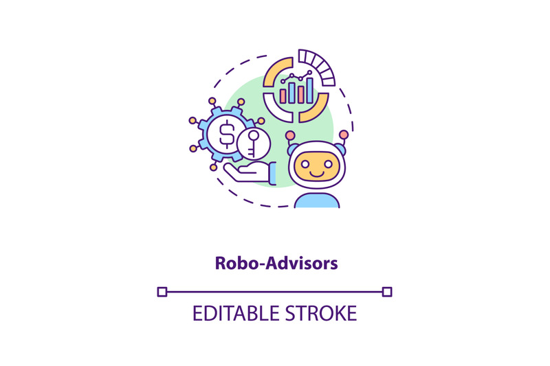robo-advisors-concept-icon