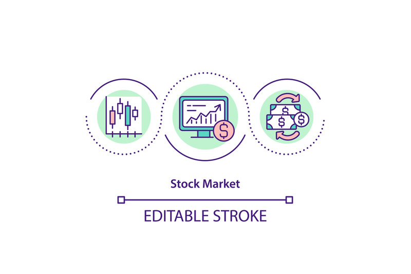 stock-market-concept-icon