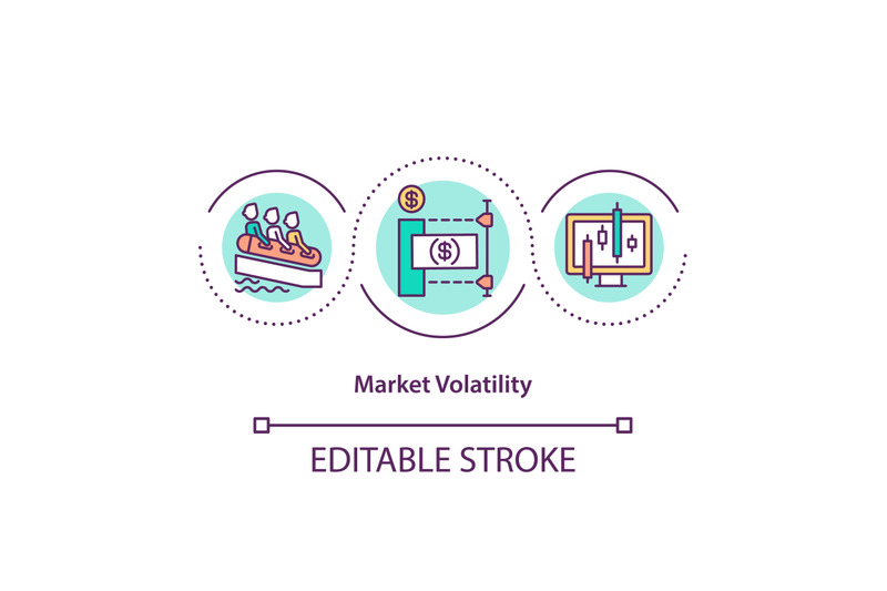 market-volatility-concept-icon
