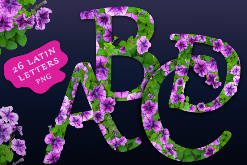 floral-alphabet-letters