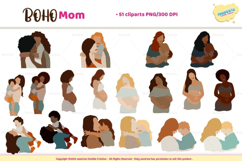 boho-mom-mothers-day-clipart