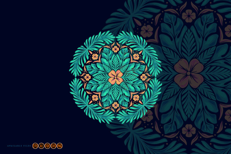 mandala-art-flower-summer