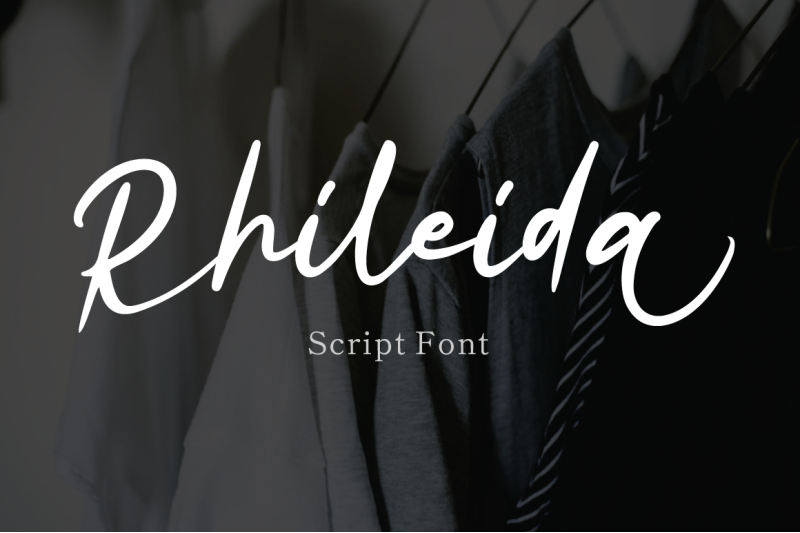 rhiledia-script-font