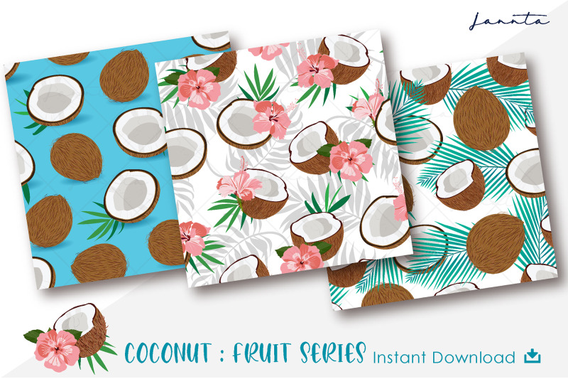 coconut-seamless-pattern-fruits-background