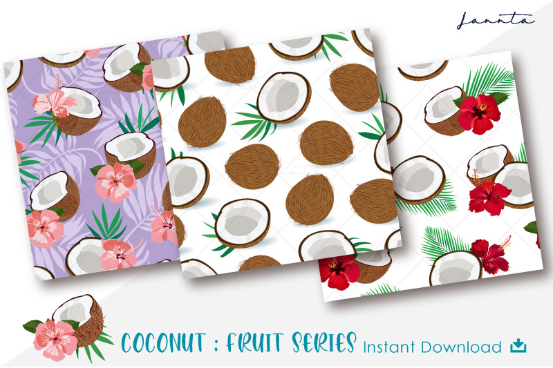 coconut-seamless-pattern-fruits-background