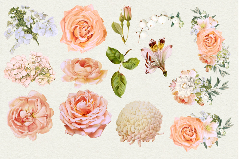 peaches-and-cream-vintage-florals