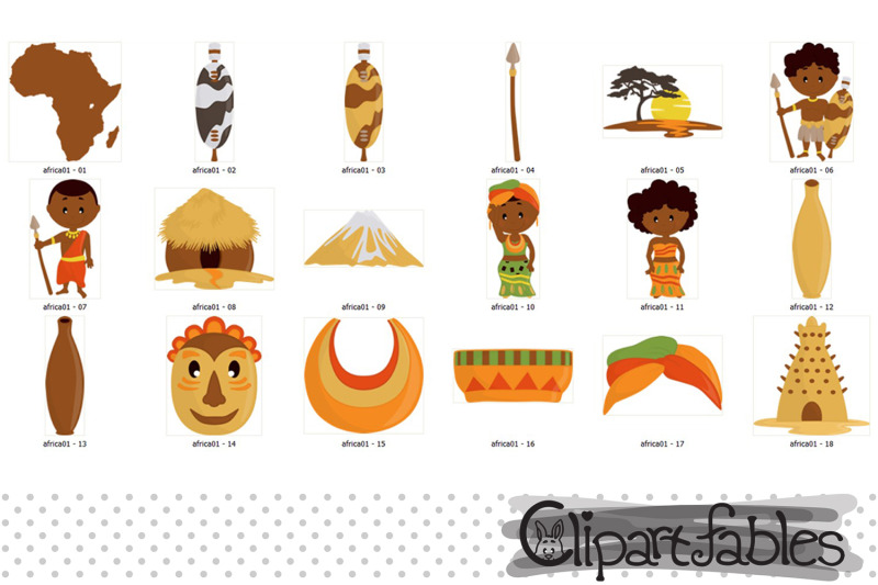 cute-africa-clipart-zulu-tribe-art-travel-clip-art