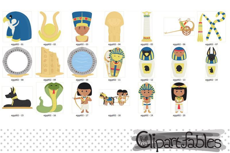 ancient-egypt-clipart-travel-nefertiti-ancient-civilization
