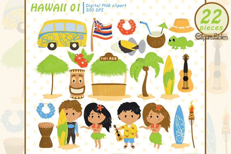 hawaii-art-luau-clipart-travel-tiki-clip-art
