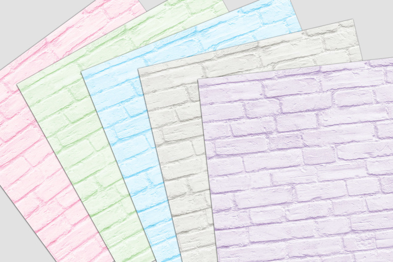 pastel-brick-walls-digital-paper-pack