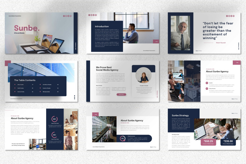 sunbe-social-media-powerpoint-template