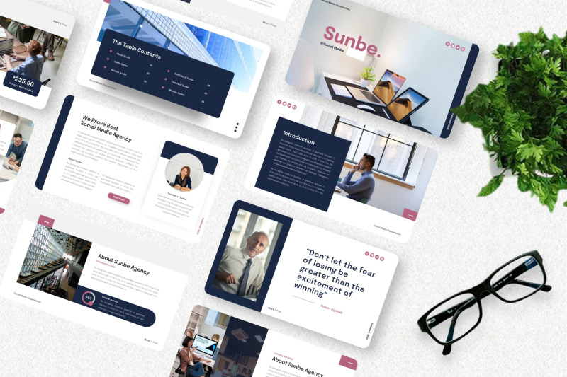 sunbe-social-media-powerpoint-template