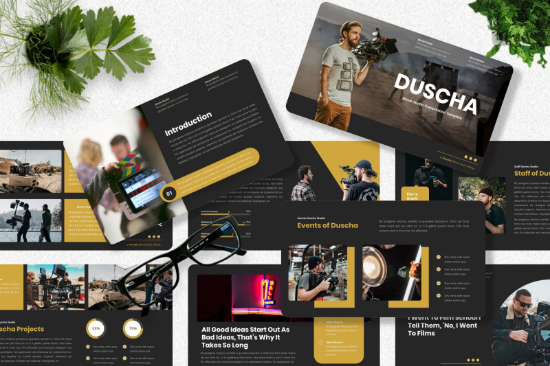 duscha-movie-studio-googleslide-template