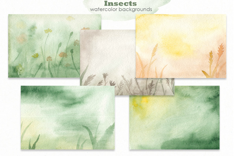 insects-watercolor-collection