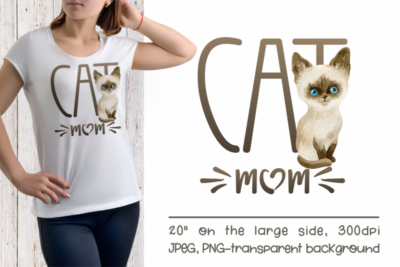 siamese-cat-mom-sublimation-design