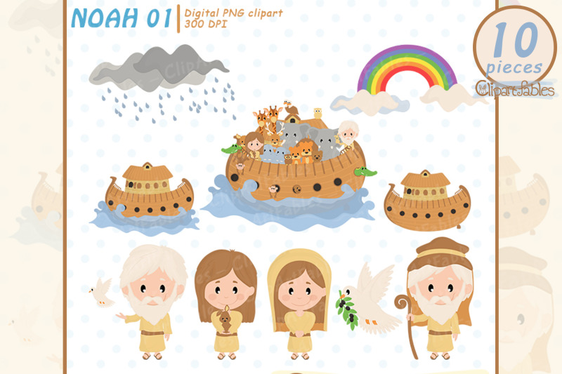 cute-noah-039-s-ark-clipart-bible-theme-two-by-two-bible-stories