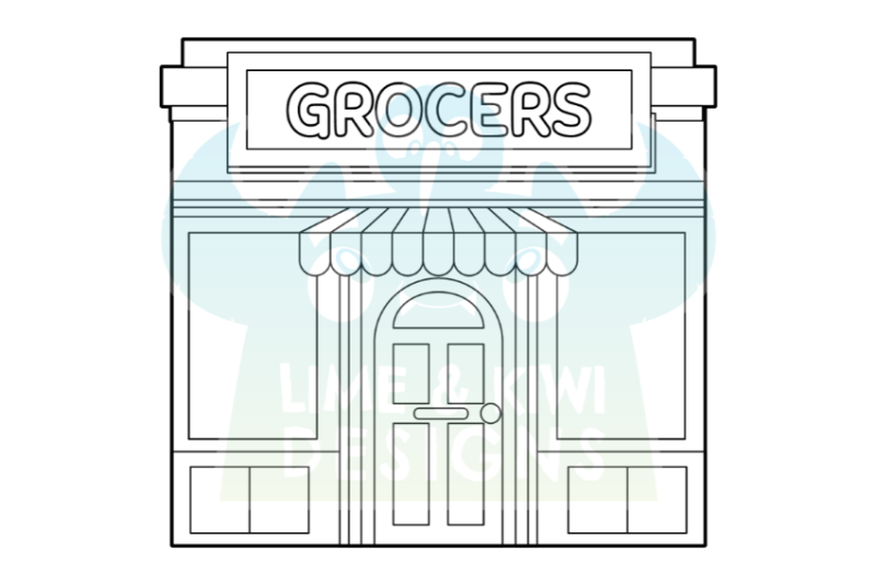 grocery-store-supermarket-digital-stamps-lime-and-kiwi-designs