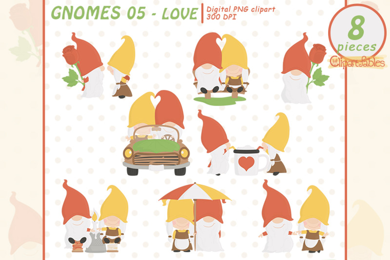 romantic-gnomes-clipart-cute-love-story-gnome-couple