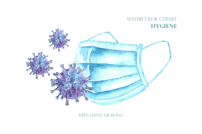 watercolor-clipart-covid-hygiene-poster-banner-covid-19