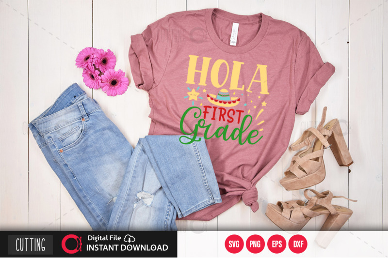 hola-first-grade-svg