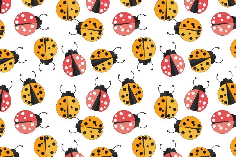 cute-ladybug-animal-cartoon-pattern