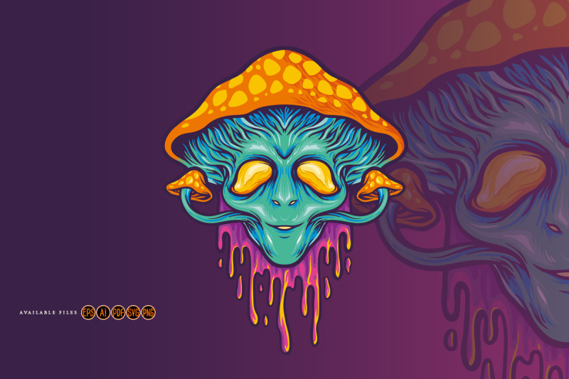 alien-magic-mushrooms-psychedelic