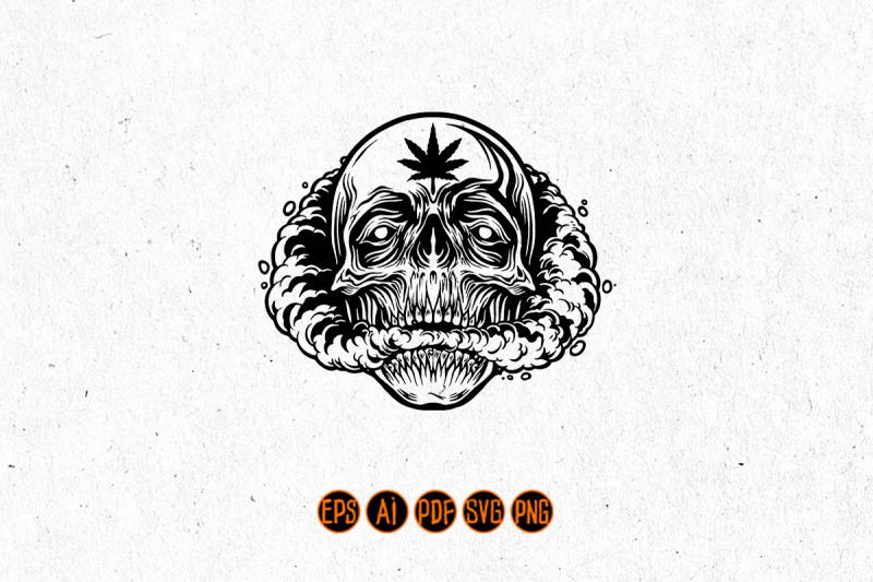 skull-smoking-a-marijuana