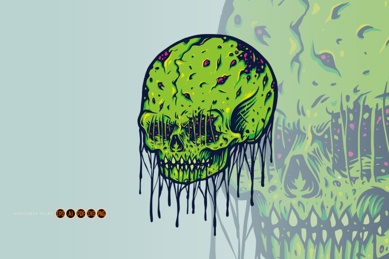 scary-skull-monster-illustrations