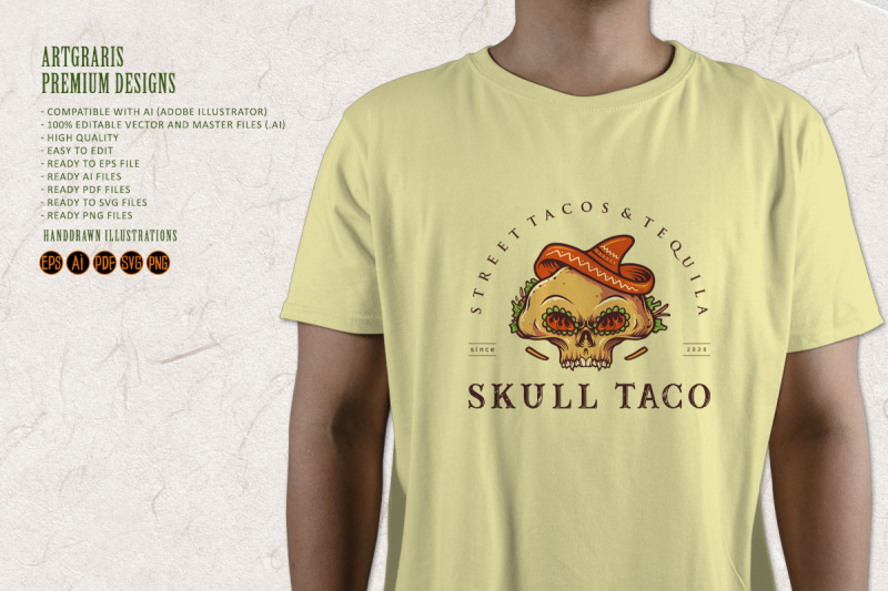 skull-taco-food-mexican-restaurant-logo-mascot