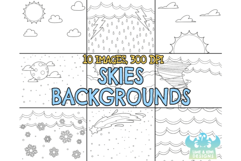 black-and-white-skies-backgrounds-clipart-lime-and-kiwi-designs