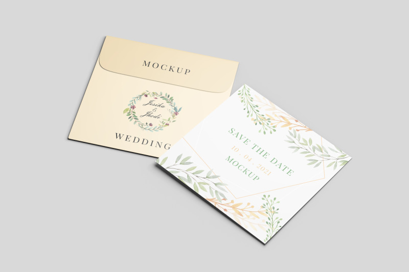 square-greeting-card-wedding-and-envelope-mockup-nbsp