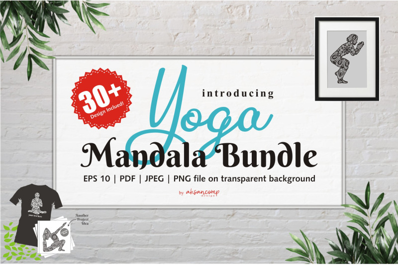 yoga-mandala-vector-line-art-style-bundles