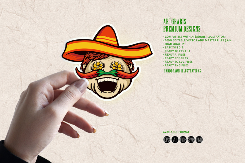 logo-mexican-chef-cook-sombrero-with-chilli-mustache