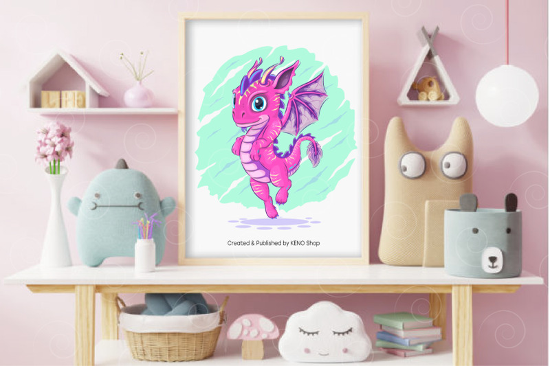 colorful-cartoon-dragon