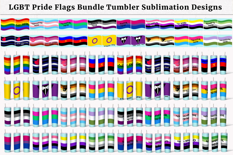 lgbt-pride-flags-tumbler-20-oz-bundle-sublimation-designs