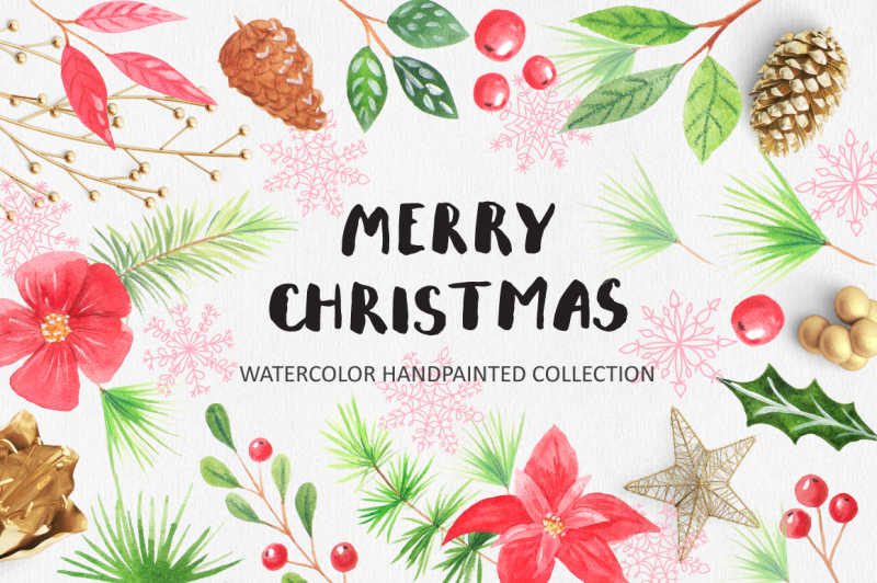 watercolor-christmas-design-pack