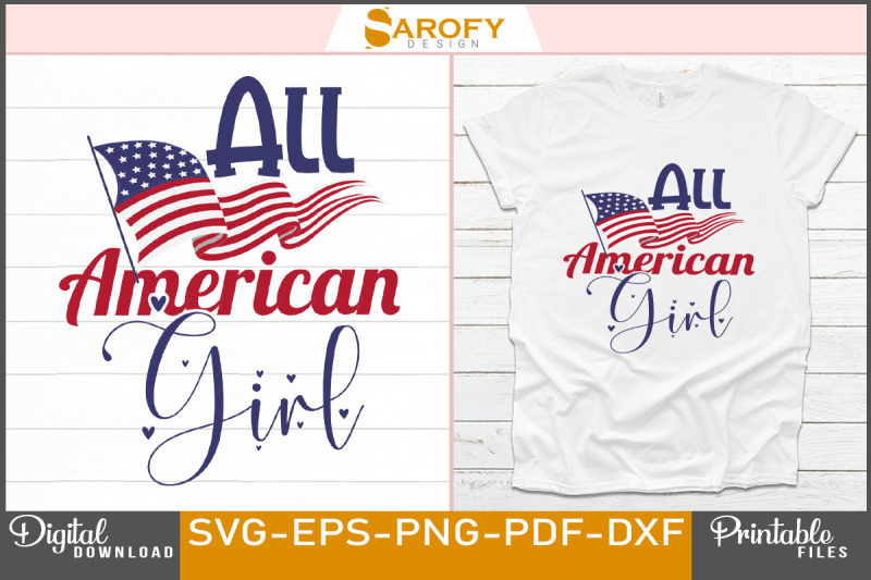 all-american-girl-4th-july-t-shirt-design-for-independence-day-of-us